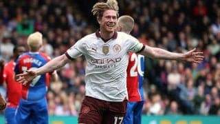 デ・ブライネ圧巻2G1Aのシティが苦手パレスに逆転勝利！　リーグ連勝でCLマドリー戦へ【プレミアリーグ】