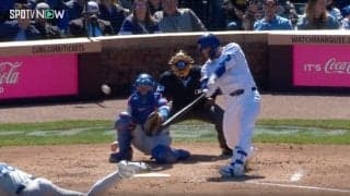 巨大化したカブス・鈴木誠也のパワーがヤバすぎると話題に　相手投手もヒヤリ… “ホームラン未遂”のフェン直大飛球に球場騒然 「打球音すげえ」「今年は違うな」