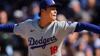 山本由伸、堂々の5回8KでMLB初勝利！ 満塁の窮地を2度も乗り切る粘投に米記者も絶賛「最高の投球だった」