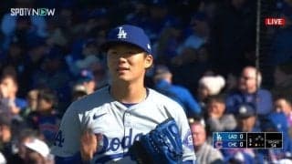 山本由伸、初勝利に満面の笑み 明日は大谷翔平VS今永昇太の日本人対決「翔平さんの応援をしてどデカいホームランを打ってほしい」