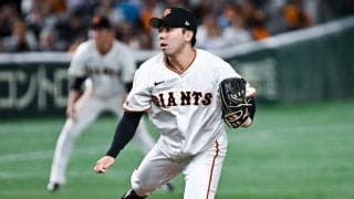 巨人・松井颯が登録抹消　前日に2つの押し出し…トレード加入の泉が今季初昇格、7日の公示