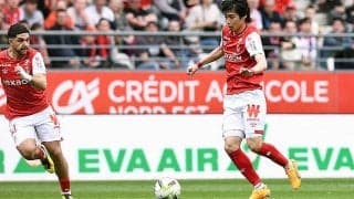 伊東純也が攻撃牽引もニースの堅守破れず…中村敬斗も途中出場のS・ランスは2戦連続ドロー【リーグ・アン】