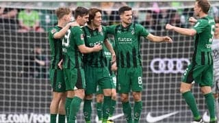 ボランチで先発の板倉がミドル弾、ボルシアMGが逆転勝利で5戦ぶり白星【ブンデスリーガ】