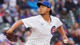 今永昇太、大谷翔平との初対戦は2打数無安打1奪三振！4回43球2安打3奪三振の好投も雨には勝てず…2時間50分の雨天中断で降板し2勝目はお預けに