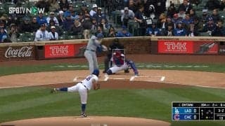 球場も沸き立つ豪快フルスイング！大谷翔平VS今永昇太、メジャー初対決がファンを魅了