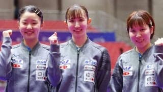 平野早矢香が考える打倒・中国の戦術　早田ひなのダブルス起用、「異質ラバー」を使う伏兵対策も必要