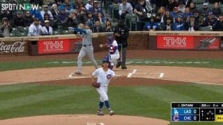 大谷翔平に何が起こったのか…！？ カブス・今永昇太がドヤ顔！フルスイング三振を奪った渾身のストレートがヤバすぎると話題に 「これは良い対決」