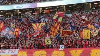 「もんのすごい美人」「ゴール裏出身なんだ」名古屋のガチサポ、レースクイーンとして活躍する池永百合さんが今季初の豊スタゴール裏参戦「ユニフォーム似合う」