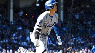 大谷翔平、3号ソロで松井氏の日本人最多HRに王手　今季初の3安打＆左越え弾…敵地騒然