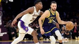 レイカーズ、好調ウォリアーズに敗れ手痛い2連敗…八村はダブルダブルで攻守に奮起