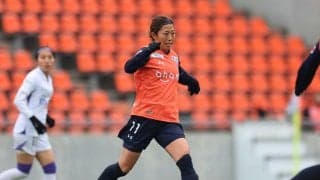 大宮Vの司令塔、MF阪口萌乃が左ハムストリングス肉離れで離脱…チームトップタイの3得点マーク