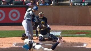 大谷翔平の強烈打球に仲間も“あっぱれ”拍手 167.9キロのロケット安打が圧巻すぎる