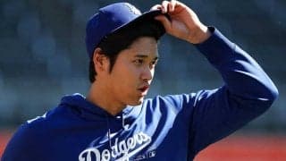 大谷翔平が「でっかい赤ちゃん」　練習中の“思わぬ仕草”にファン悶絶「かわいい」