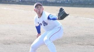 身長198センチ、静岡の規格外ドラフト候補 知徳高・小船翼は最速150キロの速球を武器に「バッターに恐怖感を与える投球をしたい」