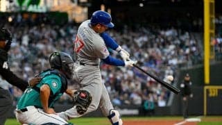 鈴木誠也が8試合ぶり3号ソロ　敵地騒然…今永昇太を援護する豪快アーチ、再び上昇モードへ