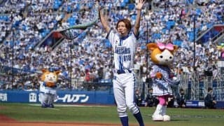 HiHi Jets高橋優斗さん、“爆走チア”に快勝　生粋ベイ党、期待の選手は「新人トリオ」