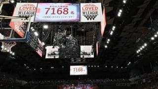 Wリーグの最多入場数記録を更新…7168名のファンがファイナル第2戦に詰めかける