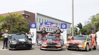 全日本ラリー唐津：スタートから首位を譲らず、新井大輝がシュコダ・ファビアR5で初勝利