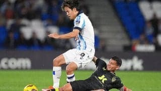 ベッカー1G1Aも逃げ切り失敗のソシエダは4連勝ならず…久保建英は70分からプレー【ラ・リーガ】