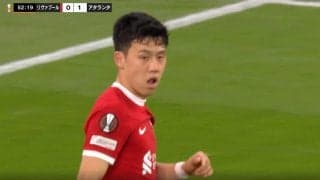 「世界最高レベル」「頼りになる」 リバプール遠藤航の“危険察知力”がヤバすぎる瞬間　解説が思わず唸った…何気ないプレーの中に見せた完璧守備