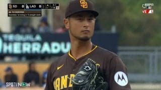 ダルビッシュ有、今季5度目の先発も初勝利ならず 痛恨被弾で5回3失点降板 大谷翔平とは3打席無安打2三振