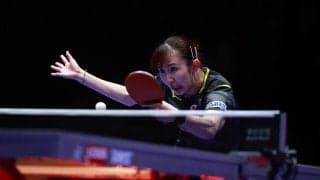 “日本のエース”早田ひな、ドイツのベテランに3－1勝利　中盤苦しむも驚異の粘りでデュース制す【ITTFワールドカップ2024】