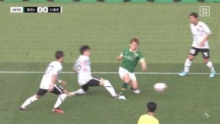 「気持ちが入り過ぎた」「しかたない」異論なさすぎの退場劇 挽回のチャンスを狙い踏み込んだ足が相手を踏みつける危険行為で2枚目イエローの瞬間「次で取り返せ！」