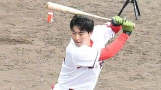国立大出身…広島逸材は「支配下で良くない？」　無双の打率.438「ガチのバケモン」