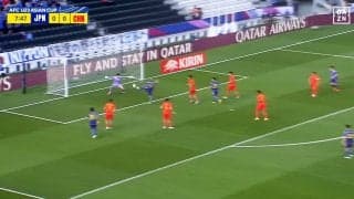 「完璧だ！」松木玖生、“左足ライダーキック”でパリ五輪予選初戦の決勝点！ 山田楓喜のピンポイントクロスにも称賛の声「東京ダービーホットラインだ」【U-23日本代表】