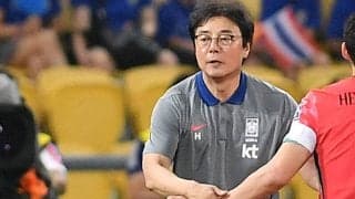 「決意と勝利の意欲が実現させた」UAE相手に苦しんだ韓国、土壇場での劇的勝利にファン・ソンホン監督「彼らを称賛したい」