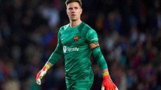 「失望という言葉がぴったり」逆転負けでCL敗退…落胆のテア・シュテーゲンはアラウホ退場について「あの位置でファウルなら…」