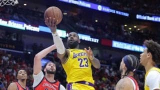 レイカーズのPO初戦はナゲッツ…リベンジ誓うレブロン「1ポゼッション差で決まる」