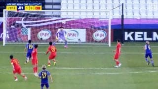 まるで本田圭佑のブレ球！ 松木玖生の「落ち方がえげつない」“無回転FK”が話題！ U-23日本代表エースの一撃に「すごいの蹴るな」「ワクワクするね」