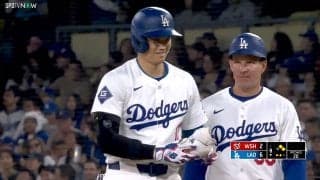 これぞ常勝軍団示す瞬間！大谷翔平“執念の内野安打”にコーチ満面笑顔 “激走”でもぎ取った価値ある一打直後の光景