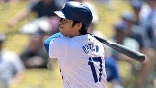 大谷翔平、今季3度目の“猛打賞”＆二盗　4打数3安打で打率.360、ド軍は初の完封負け