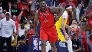 ペリカンズに大打撃…得点源のザイオンがキングスとのウェスト8位決定戦を欠場