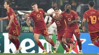 ローマがミランに連勝で4強入り！　前半に数的不利も魂の堅守で逃げ切って2季連続連続準決勝でレバークーゼンと対峙【EL】