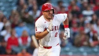 【MLB】トラウトの走力データは「原付バイク」　32歳でも全く衰えない驚愕のスピード、6年ぶり1試合2盗塁