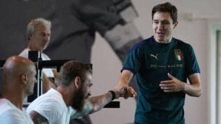 ローマのデ・ロッシ監督がキエーザ獲得をリクエスト…A代表コーチ時代に関係構築