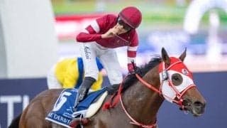 【ケンタッキーダービー】フォーエバーヤングがチャーチルダウンズ競馬場に到着…岡助手「輸送に強い馬」