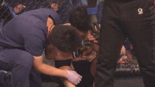 衝撃の“18秒”…電光石化の足関決着 青木真也の愛弟子、まさかの結末に呆然自失