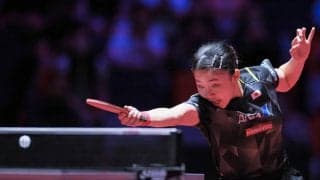 張本美和、躍進見せる15歳が世界2位の王曼昱撃破に挑む　王芸迪、ディアス下し堂々のベスト4入り【ITTFワールドカップ2024】