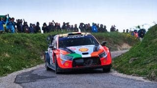 WRCクロアチア：競技2日目に予報された雨は降らず、ヌービルがエバンスに僅差の首位