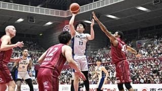 シーホース三河が敵地で中地区2位の座を死守…連勝が止まった川崎は同地区4位へ後退