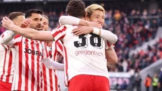 堂安律がピンポイントの左足クロス！ グレゴリッチュとのホットライン開通で今季3アシスト目