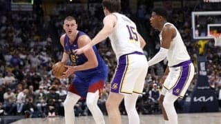 初戦で殊勲の働きを見せたナゲッツのニコラ・ヨキッチ「どの試合も面白くなると思う」