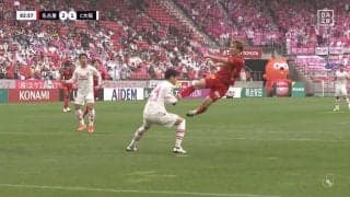 「何度見ても最高」元日本代表・永井謙佑、技ありジャンピングボレー炸裂でスタジアム大熱狂の瞬間！エースの鮮烈弾で無敗の首位・C大阪を撃破し6戦負けなし5位に浮上