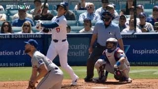 大谷翔平の176号HRに相手投手“呆然” 打った直後に空を見上げ“お口あんぐり”、特大弾の凄さ物語る絶望リアクションが話題に