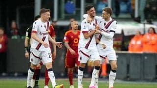 エル・アジズの華麗バイシクル弾にザークツィー1G1A、ボローニャがローマとの上位対決を制してCL出場権獲得に大きく前進【セリエA】