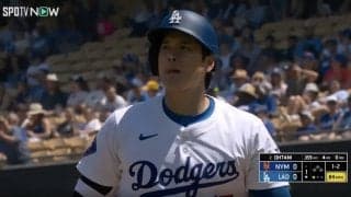 大谷翔平、ホームランを打つ兆候を見せていた？　初球から積極スイング、空振り三振後に見せた“表情”にファン注目 「打ちそうな気してた」「悪い三振じゃなかった」